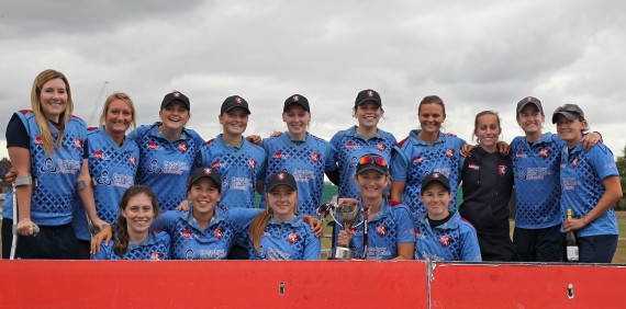 Kent Women's Cricket Royal London One-Day County Championship Title Celebration