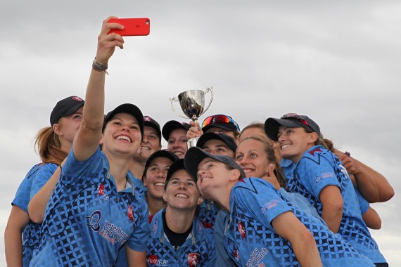 Kent Women's Cricket Royal London One-Day County Championship Title Celebration