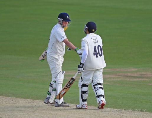 Rob Key and Brendan Nash - 197 partnership - Surrey - 5 May 2014