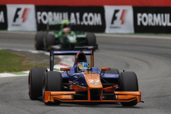 Adrian Quaife-Hobbs leads at Monza