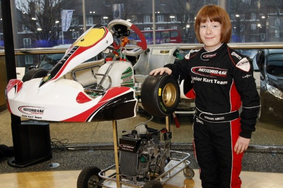 Bethany Abbott joins the Motorbase Junior Kart Team