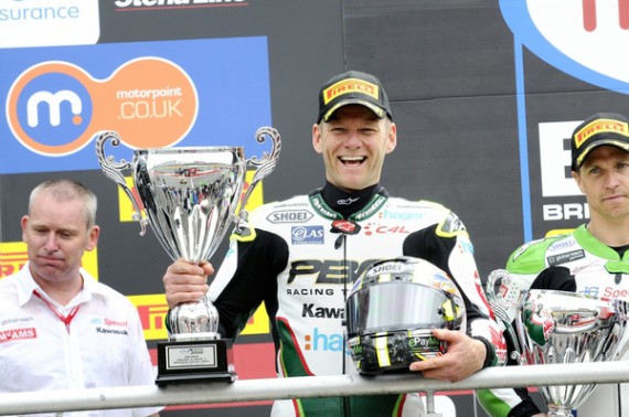 BSB Brands Hatch 19/04/15 Shane Byrne. Picture by: Simon Hildrew/PSP