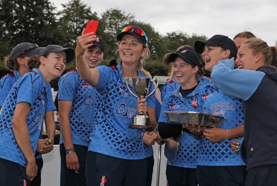 Kent Women's Cricket Royal London One-Day County Championship Title Celebration