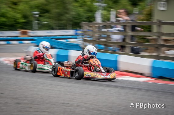 Damian Baruss-Hagget proved fastest in the Bambino class.