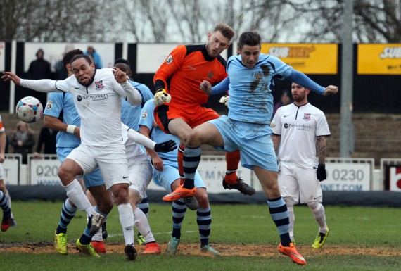 Bromley v St Albans City Vanarama Conference South 20/12/2014.