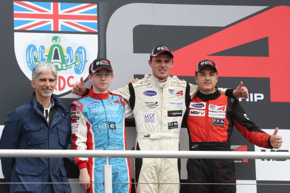 Damon Hill F4 Podium