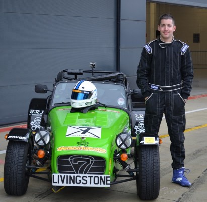 Dan Livingstone at Silverstone 2