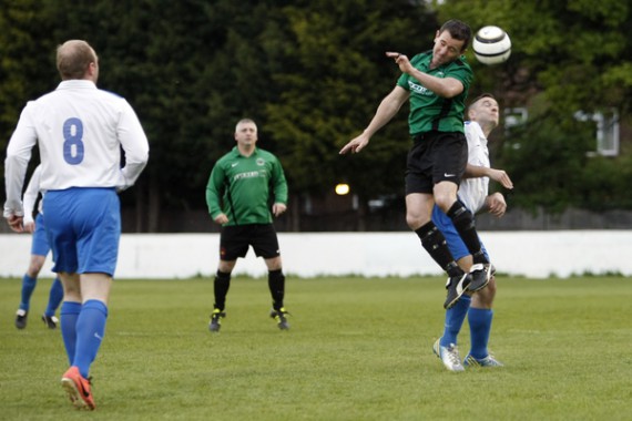 2014 Kent Veterans Cup Final. Phoenix Sports v Chartham Sports Club.
