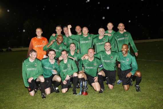 2014 Kent Veterans Cup Final. Phoenix Sports v Chartham Sports Club.
