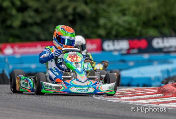 Frankie Taylor dominated the Hnda Clubman final.