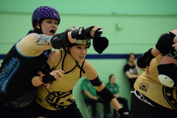 Indy calls to her teammates to stop a star pass move