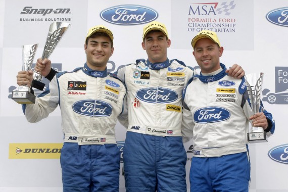 Jayde Kruger on podium