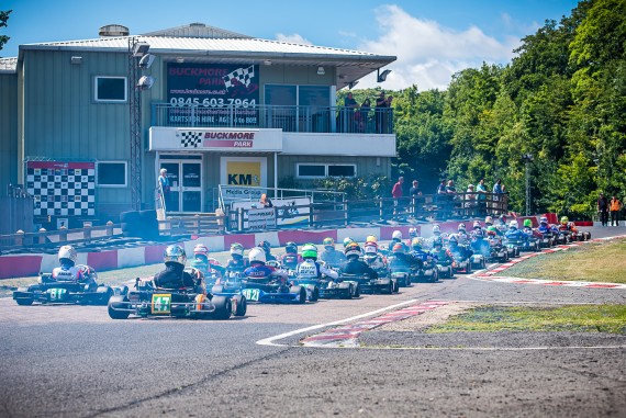 Junior X30 rolling start.