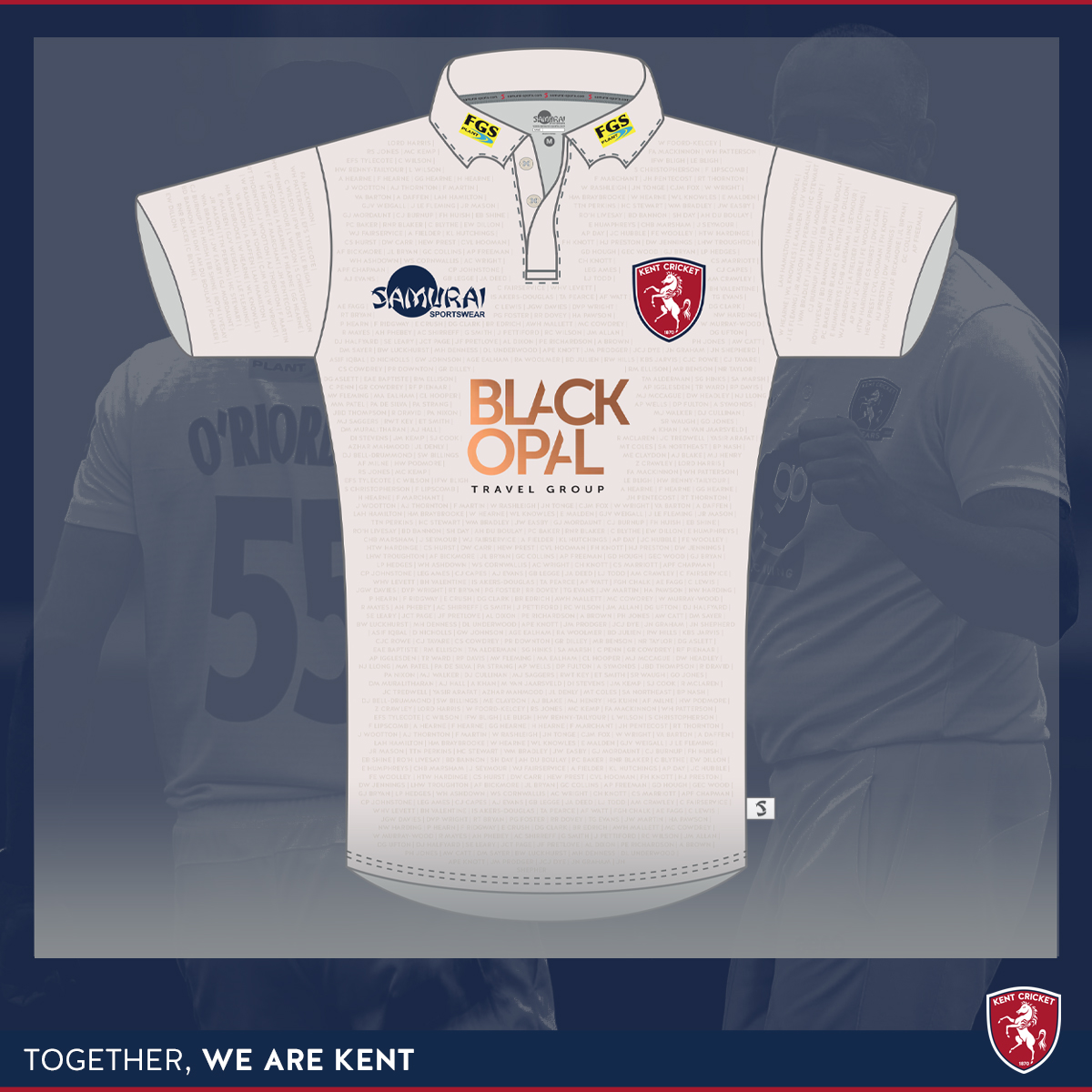 Members to have names on Kent shirt Kent Sports News