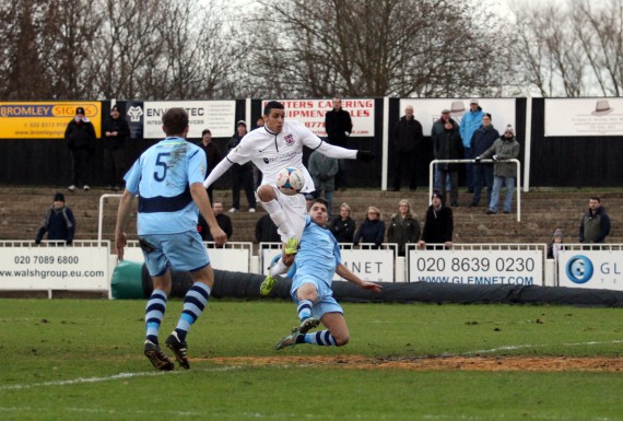 Bromley v St Albans City Vanarama Conference South 20/12/2014.