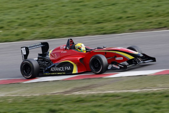 Brands Hatch Media day. Kent driver Tom Jackson.