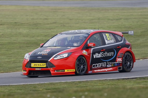 Test day at Brands Hatch. #45 Mike Bushell (GBR). AMD Racing Ford Focus.