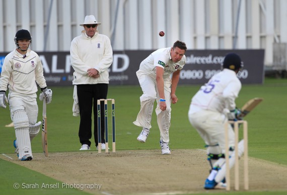 Cricket - Kent v Loughborough University - 3 day MCCU match - The Spitfire Ground, St Lawrence, Canterbury, England