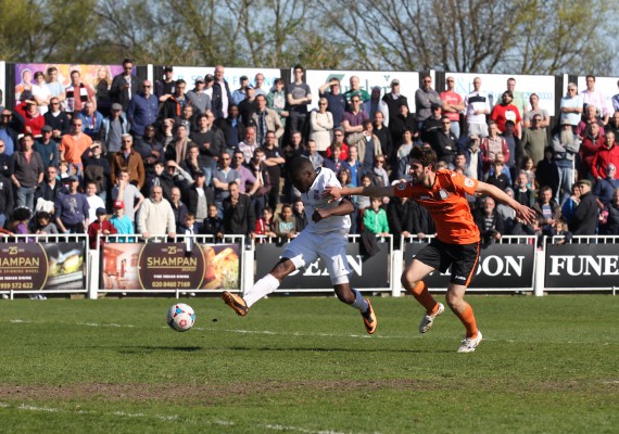 Bromley v Weston-Super-Mare Vanarama Conference South 18/04/2015.