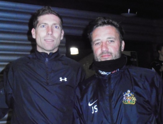 Nicky Southall and Jay Saunders