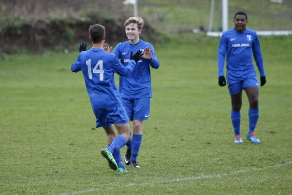 Kent FA v Amateur Football Alliiance Under 18 South East Counties league match