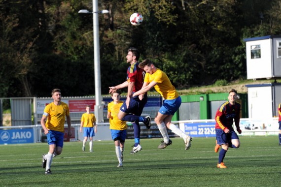 Sunday Premier Cup Trophy. Rising Sun FC v Quested FC