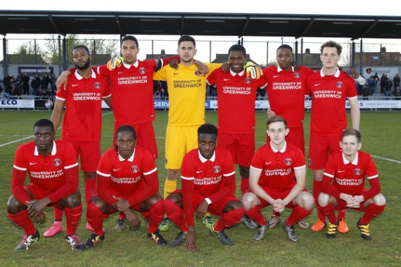 2016 Kent Senior Cup. Dartford FC v Charlton Athletic.