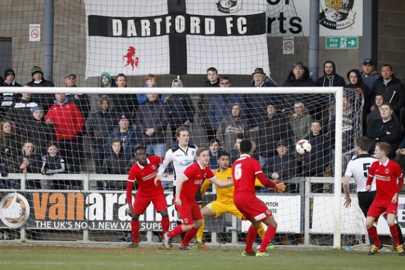 2016 Kent Senior Cup. Dartford FC v Charlton Athletic.