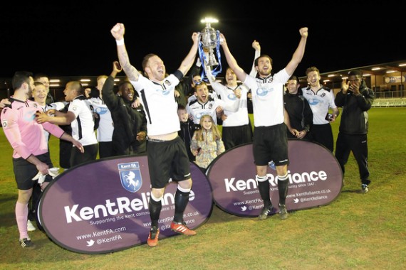 2016 Kent Senior Cup. Dartford FC v Charlton Athletic.