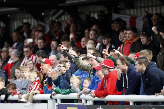 2016 Kent Reliance Senior Trophy. Ashford United FC v Sheppey United FC.