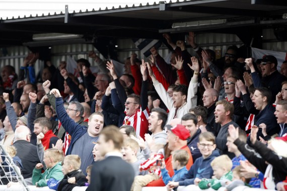 2016 Kent Reliance Senior Trophy. Ashford United FC v Sheppey United FC.