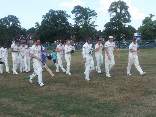Surrey v Kent Martin Shaw