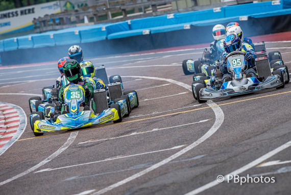 The Junior X30 final gets underway,