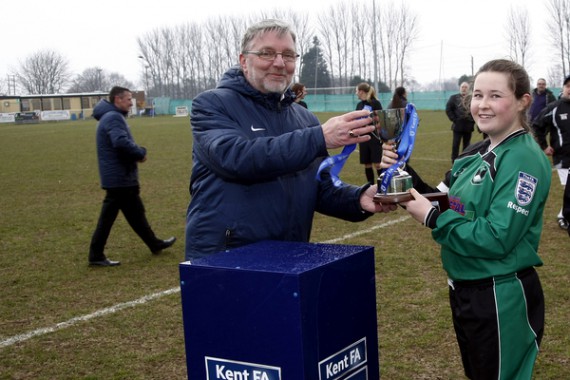 Kent FA Under 16's Girls Cup.