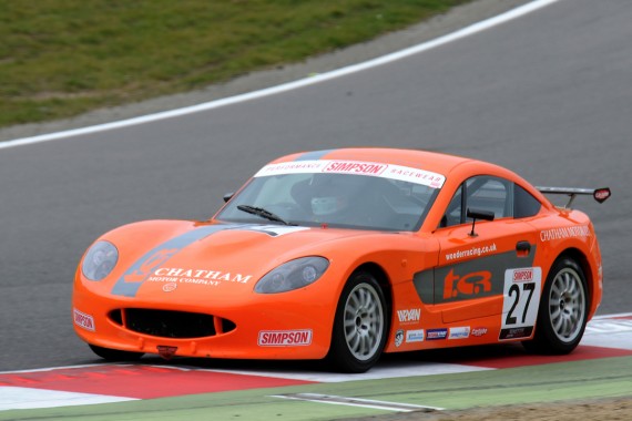 Round 1 of the Simpson Race Products Ginetta Junior Championship.