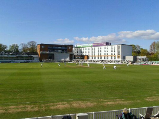Worcestershire vs. Kent - day two - New Road - 14 April 2014